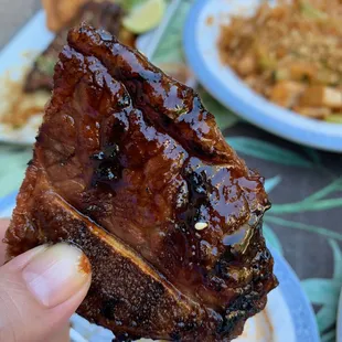 Ono Hawaiian Pulehu Beef Short Ribs aka Kalbi