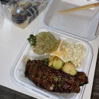 Hawaiian Pulehu Beef Short Ribs (3) aka Kalbi