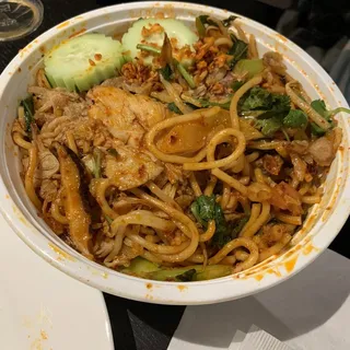 Spicy Nutty Noodles