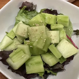 Vegan Sunomono Cucumber Salad GF