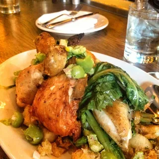 roasted half chicken "ode to zuni"
