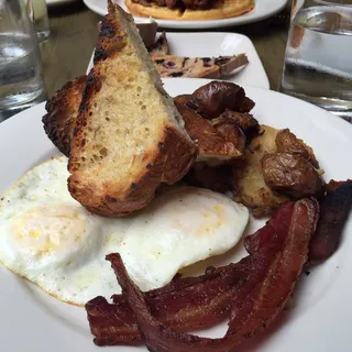 two eggs any style