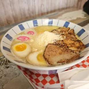 Hokkaido ramen - super creamy and cheesy. I think this is a seasonal item