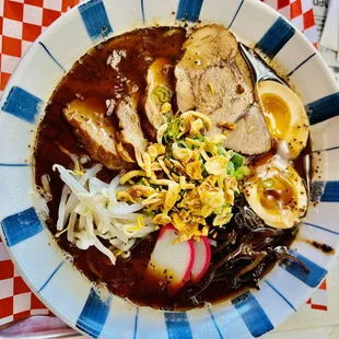 Black Garlic Ramen