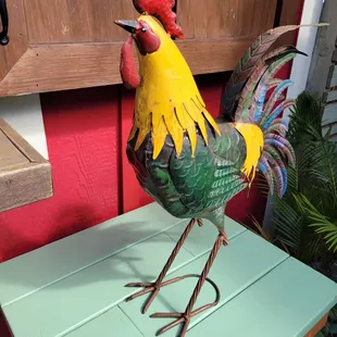 There was this big cock outside!