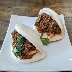 Pork bun appetizer