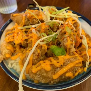 Karaage chicken don