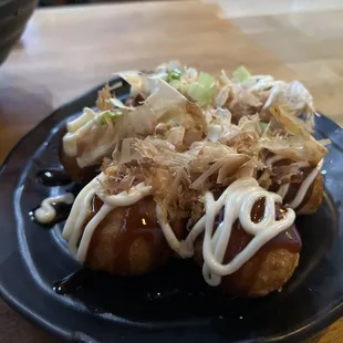11/05/2022 - of course my 6pcs takoyaki (octopus) $7.50