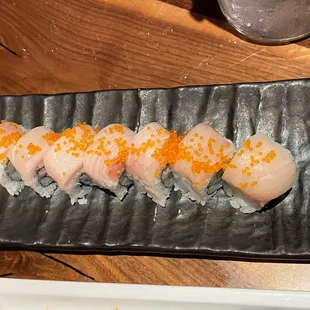 Double hamachi roll