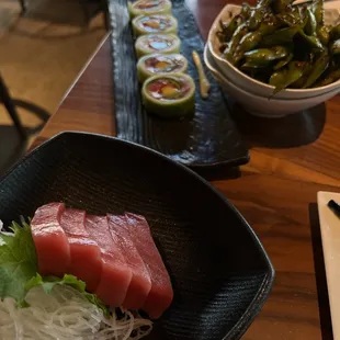 Spicy Garlic Edamame