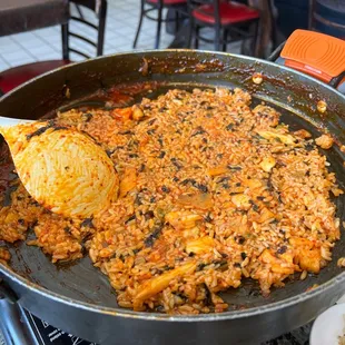 Rice after the meal