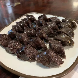 Blood Sausage Plate