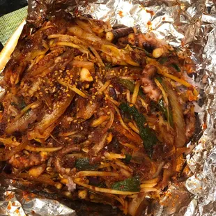 Octopus Bibimbap