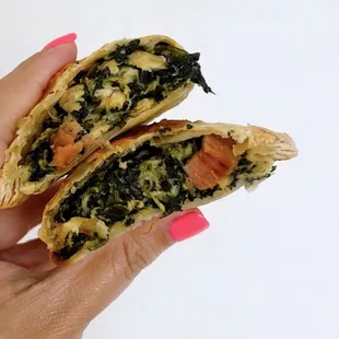 Chicken Spinach Empanada