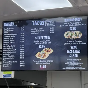 Menu 10/17/21