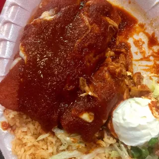 Enchilada Plate
