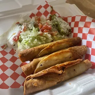3 Piece Roll Tacos