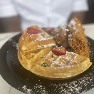 Chicken &amp; Waffles