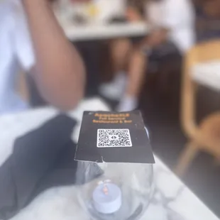 QR Code Menu