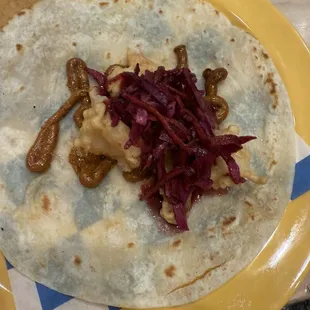 Shrimp Baja taco