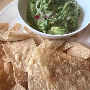 Guac and chips