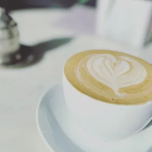 Lavender latte