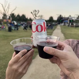 Kicking it off with our drinks 9-23-23