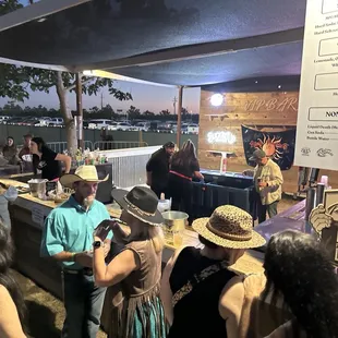 The bartenders for 200-300 people or more