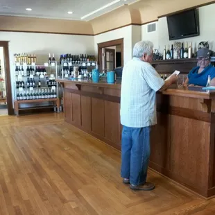 Tasting room