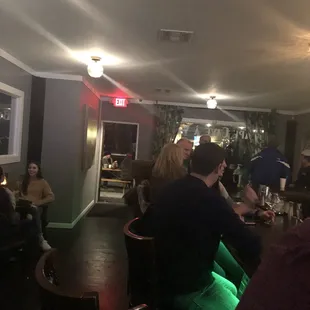 Some people setting up assignations.