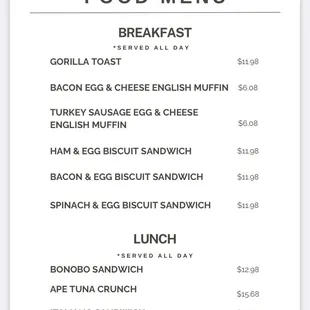 Yes, we offer real good food.