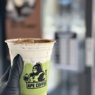 Matcha Monkey Business