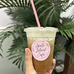 Salted Caramel Cheesecake Cold Brew