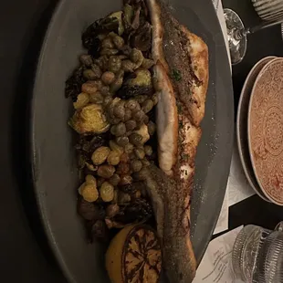 Branzino Scottato