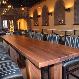 The &apos;Captain&apos;s Table&apos; for parties of 10.