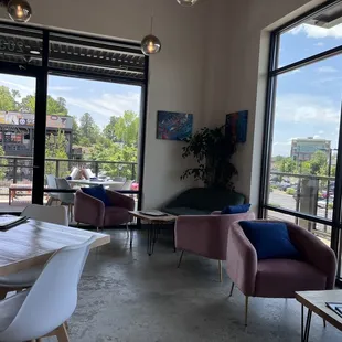 Inside seating