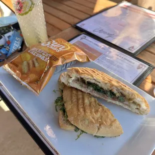Figs in a Blanket Panini