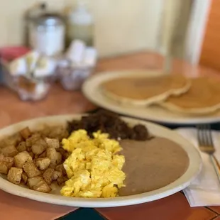 Vaquero Breakfast (on the back of menu- weekend specials)