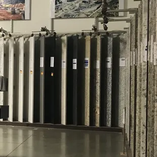 Our Granite &amp; Quartz Countertop Display.  Huge Selection &amp; Incredible Price!