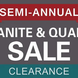 Annual Clearance SALEs! Kitchen Cabinets, Quartz, Granite Countertops All MUST GO. Overstock Inventories Big Sales!