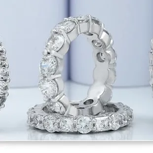Eternity diamond bands!