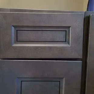 Cabinet drawer is not correctly leveled