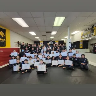 Belt promotion day!! It&apos;s such a beautiful event! Congratulations to all the students! Your hard work and dedication have paid off!!