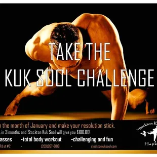Take the Kuk Sool Challenge - January 2017