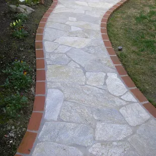 Rocky Mountain Quartzite paving