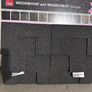 Shingle Sample we chose