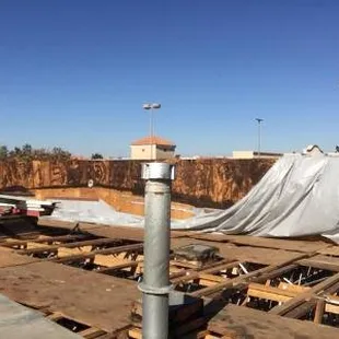 replaced 22 new trusses