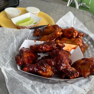 Habanero wings