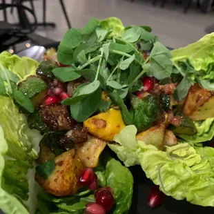 Gem lettuce salad