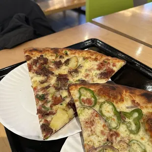 pizza, food